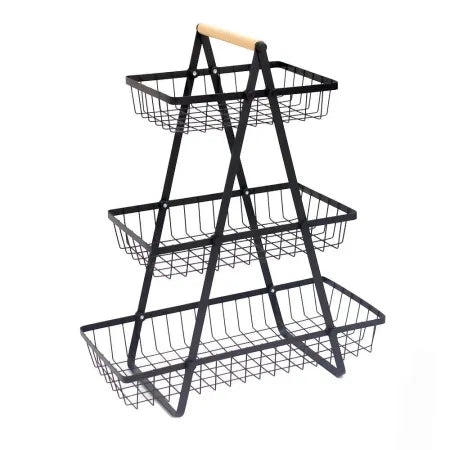 3 tier Fruit bowl storage basket