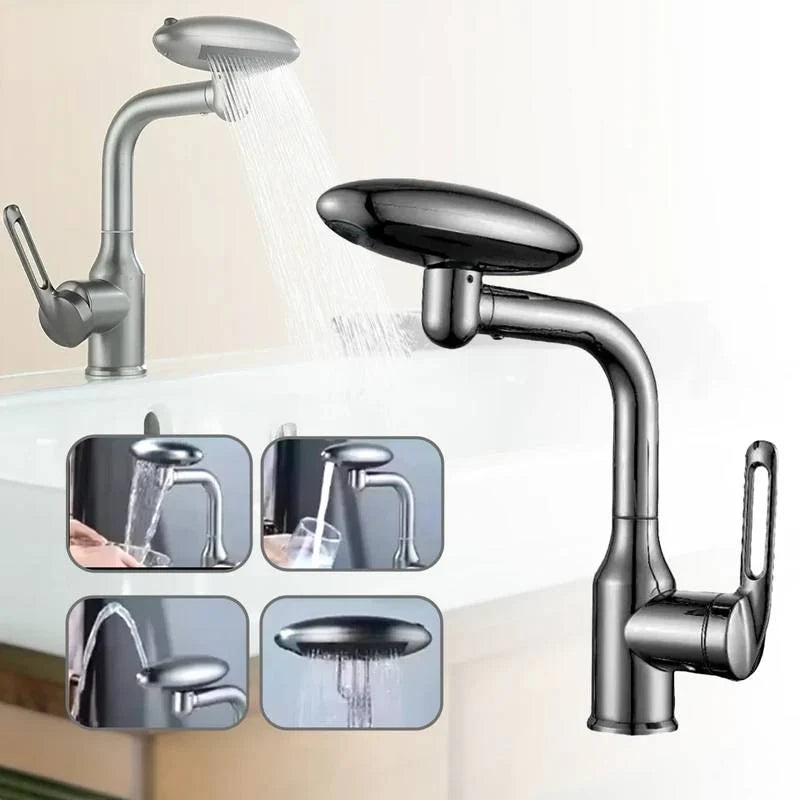F Many Faucet Multi Functional 4 Modes Faucet – Squares lb