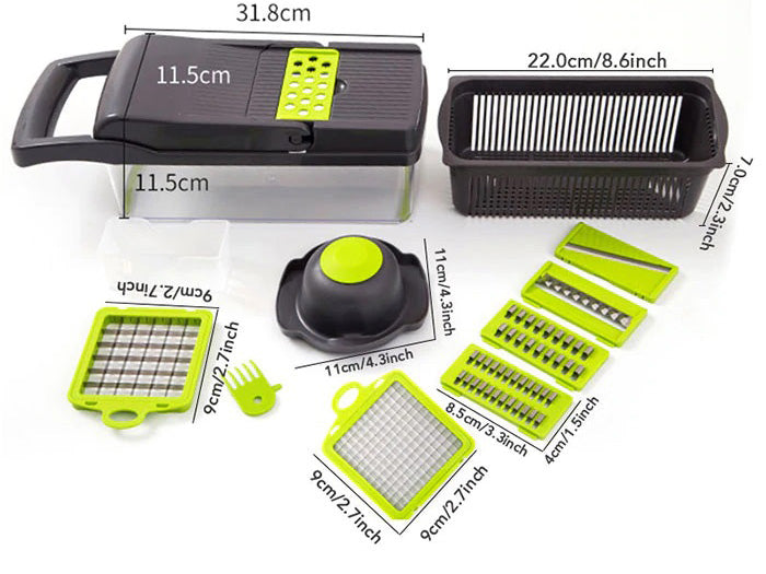 Vegetable Cutter Slicer and Dicer 8 in 1
