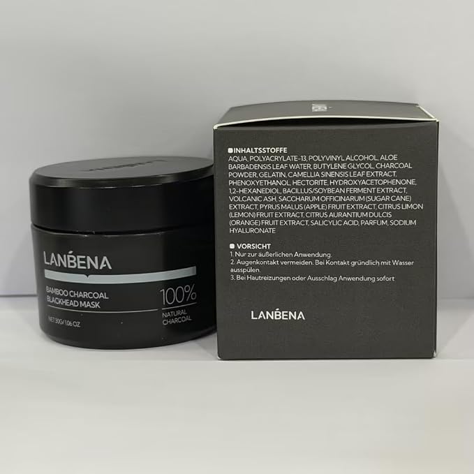 Lanbena Bamboo Charcoal Blackhead Mask