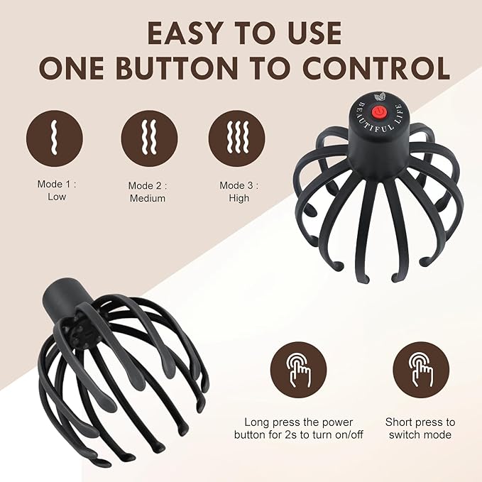 Octopus Scalp Massager