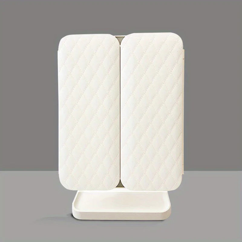 Portable Folding 3-Sided Mirror