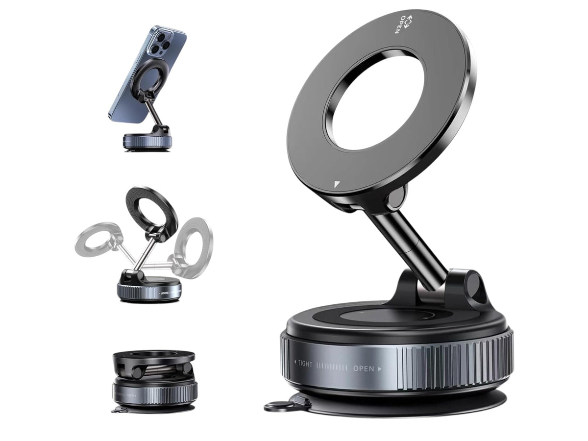 Adjustable Suction Magnetic Phone Holder