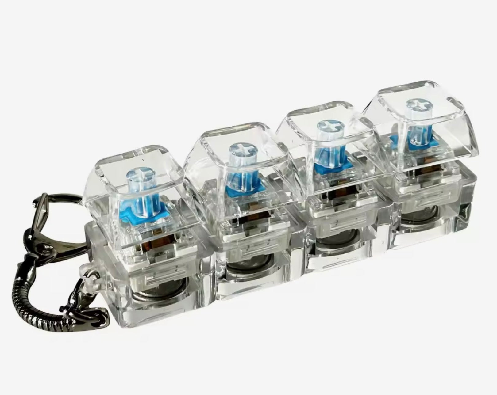 Fidget Click / Keyboard Switch Fidget Keychain