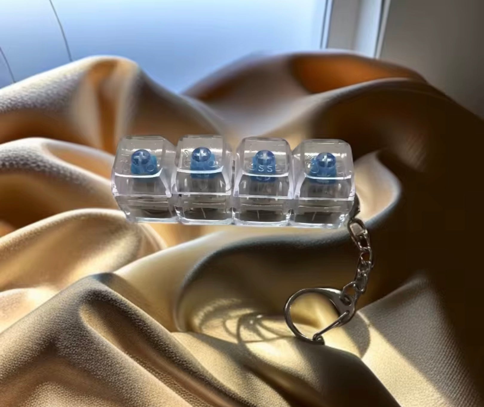 Fidget Click / Keyboard Switch Fidget Keychain