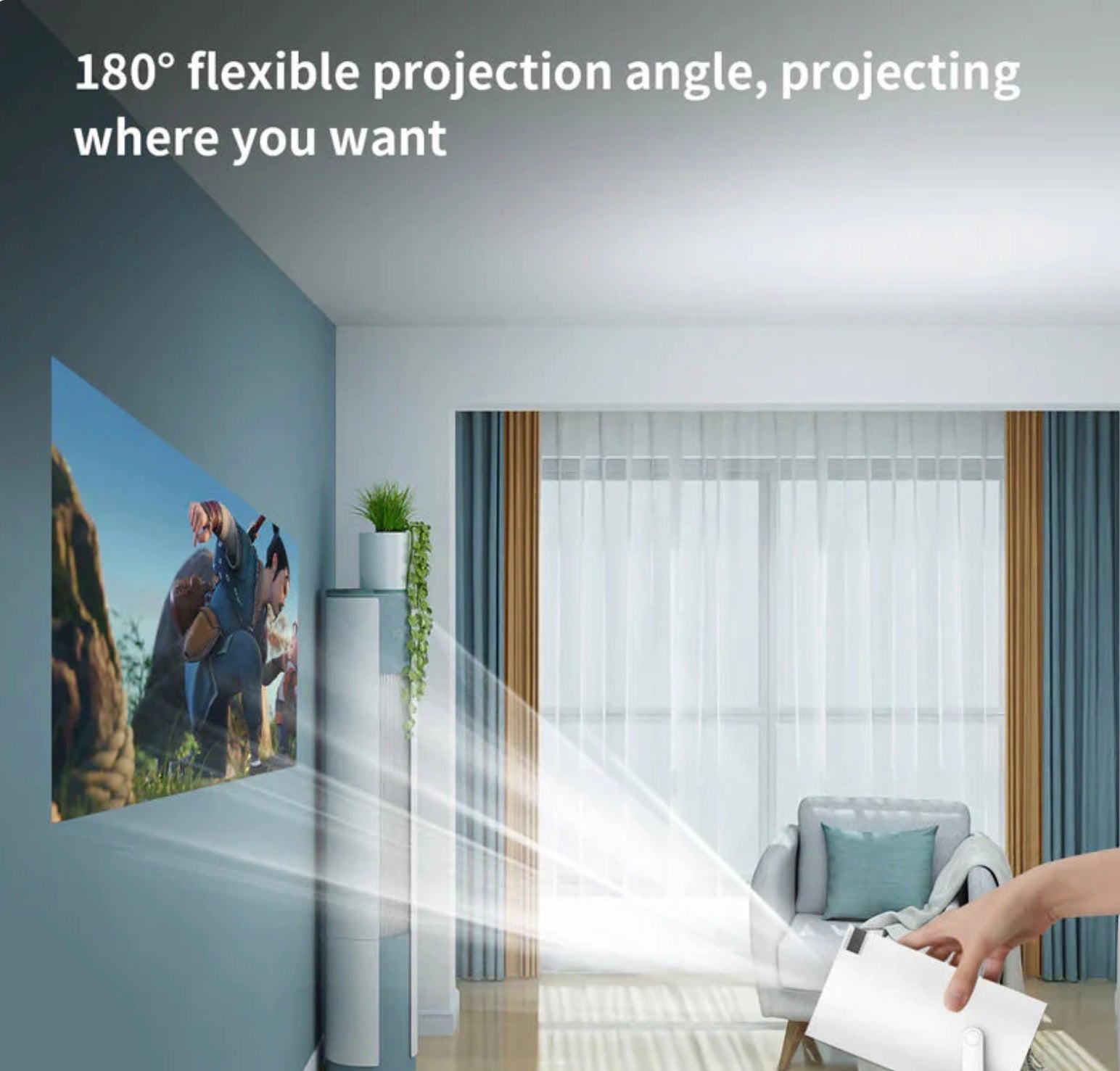 Portable projector ultra HD