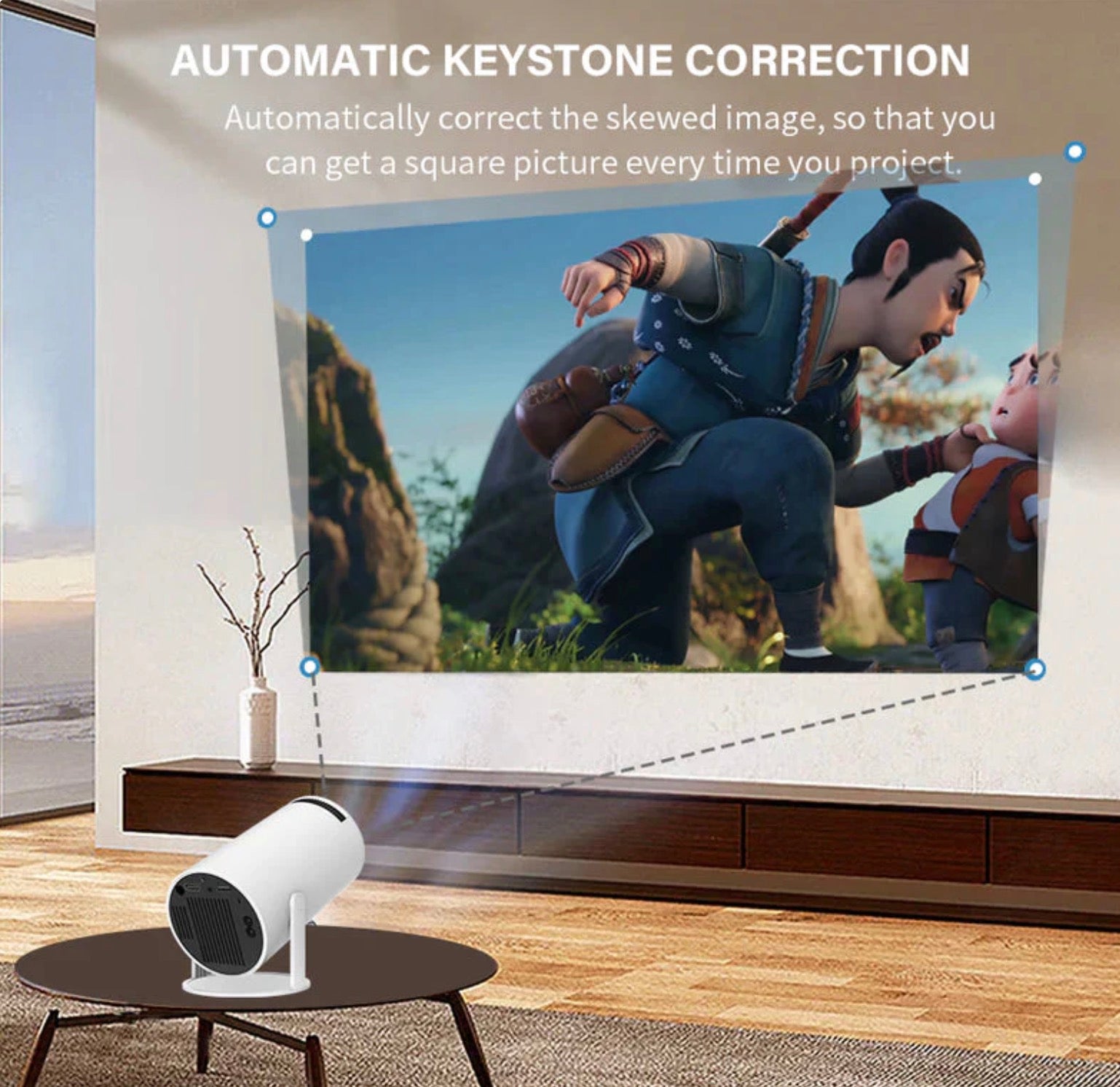 Portable projector ultra HD