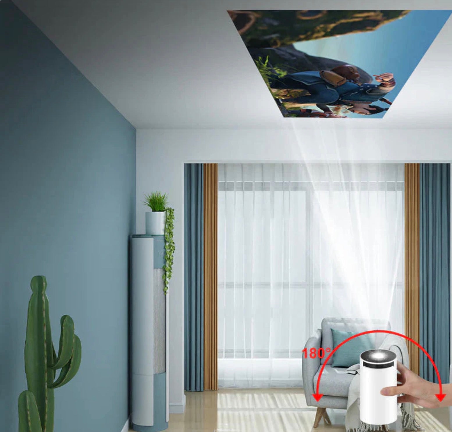 Portable projector ultra HD