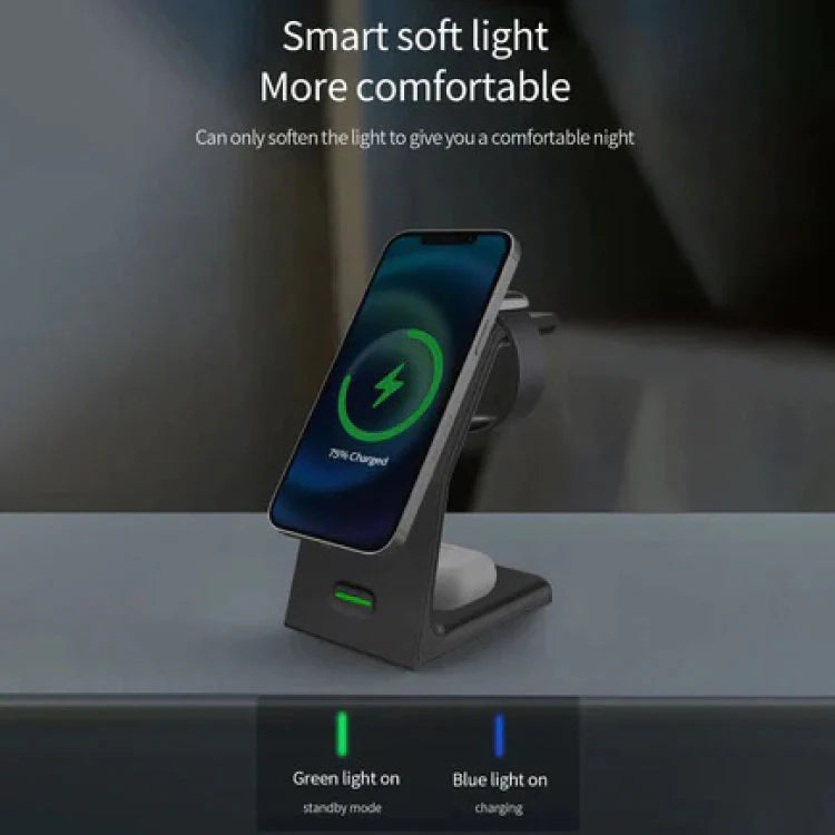 3 In 1 Wireless Charging Dock Stand