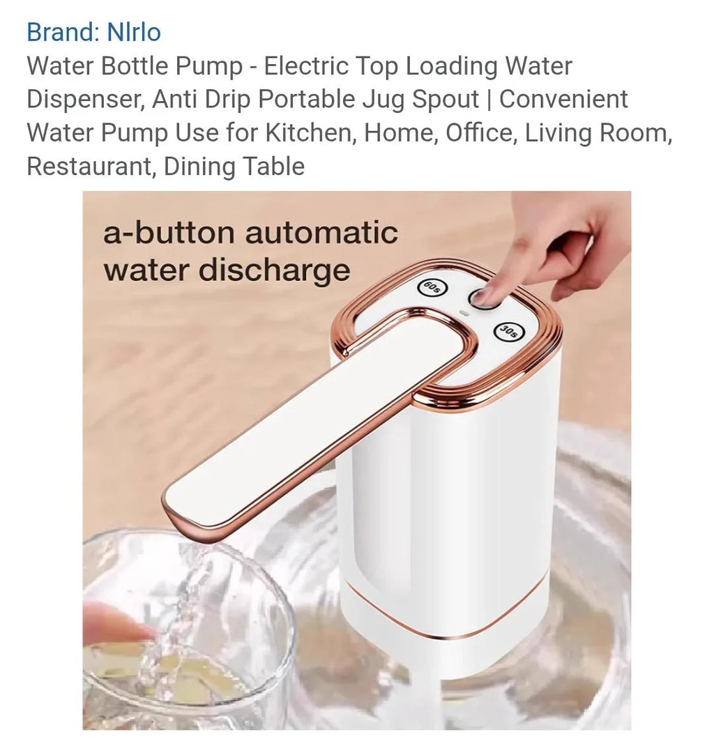 Portable water automatic pump