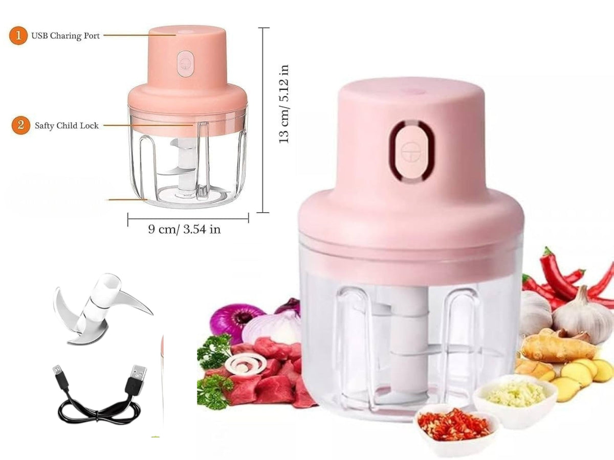 Rechargeable Small Food Chopper 250 ml