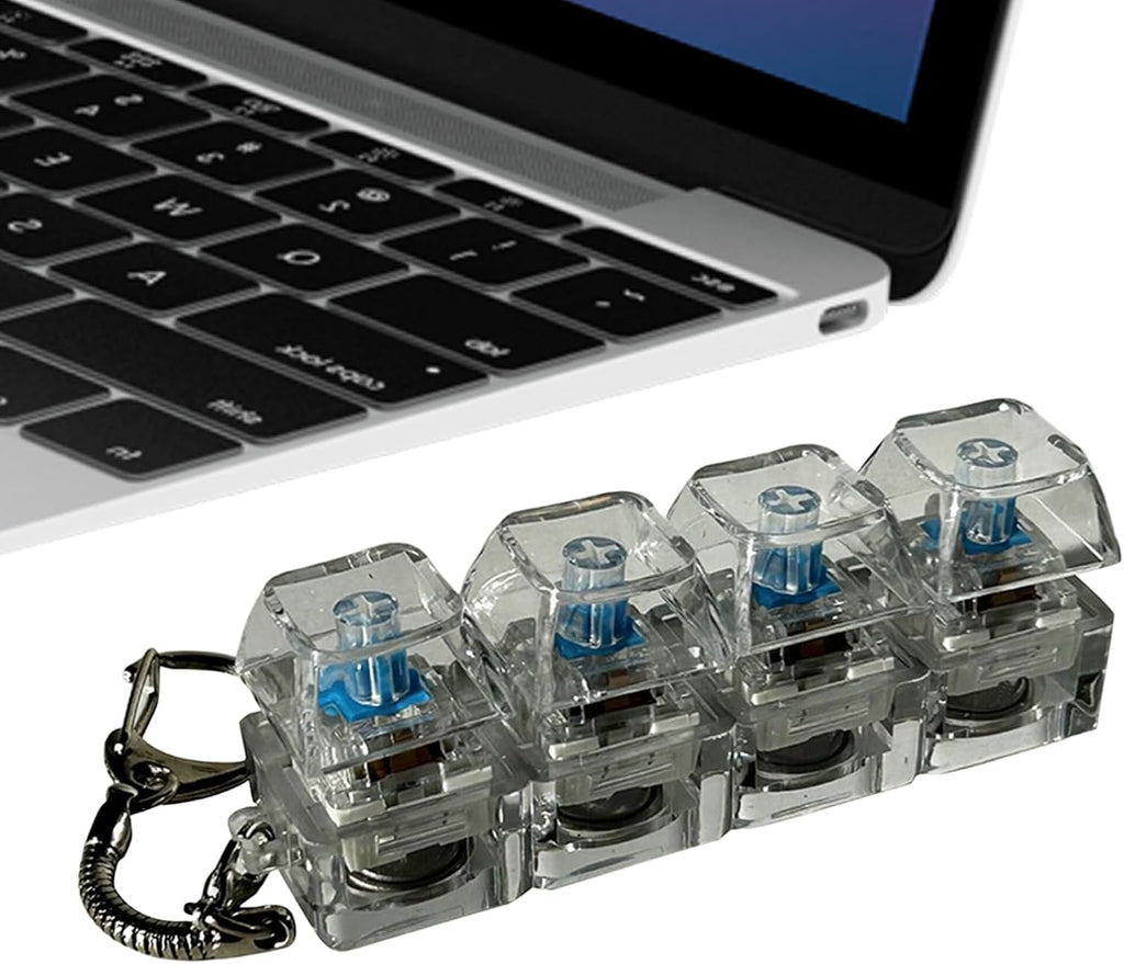 1 Fidget Click / Keyboard Switch Fidget Keychain