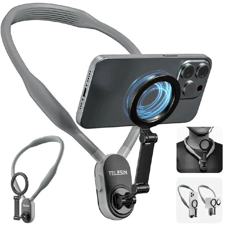 Magnetic Neck Phone Holder