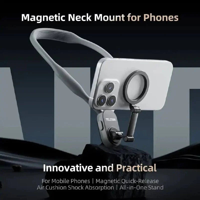Magnetic Neck Phone Holder