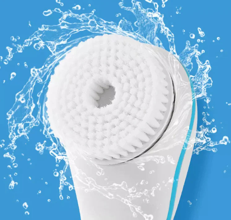 Electric bath massage brush